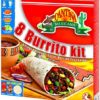 A colorful box of Cantina Mexicana's Burrito kit