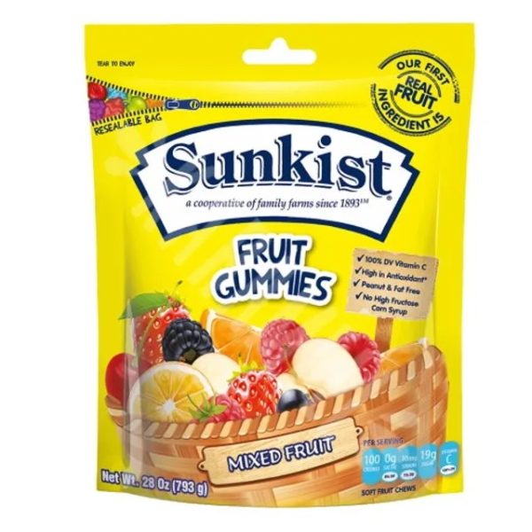 Sunkist Fruit Gummies – Missionties