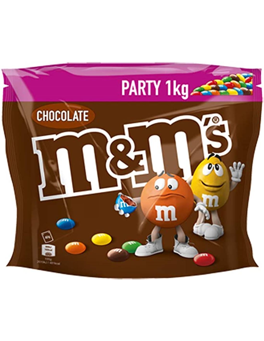 m&m party size