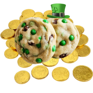 Saint Patrick's Day Cookies & Chocolate Coins